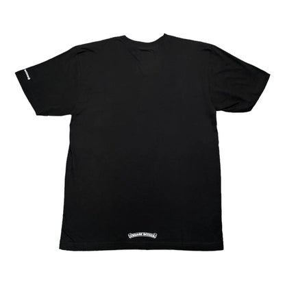 Chrome Hearts Neck logo Tee Black White