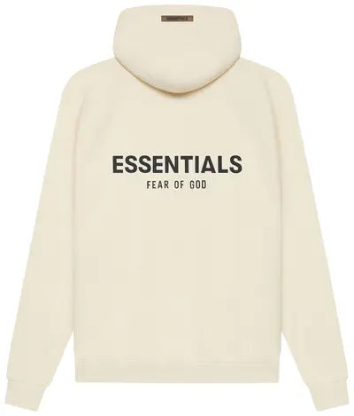 Essentials Fear of God Pull Over Hoodie Cream