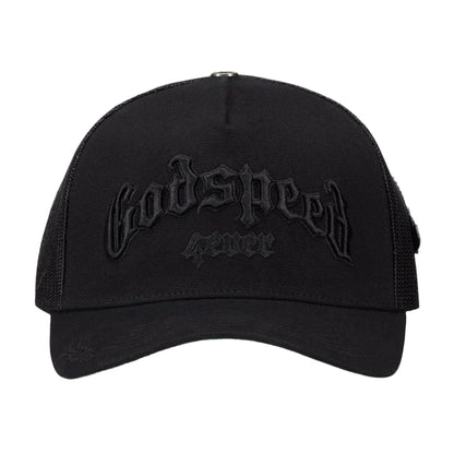 Godspeed GS Forever Trucker Hat Vanta Black / Black
