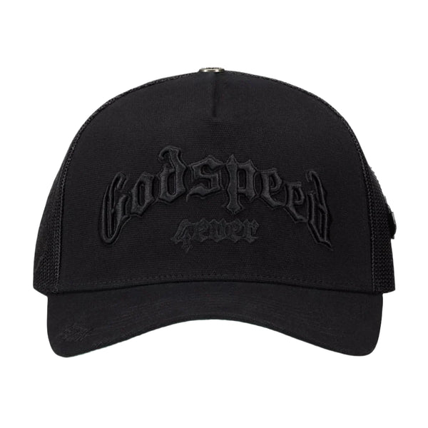 Godspeed GS Forever Trucker Hat Vanta Black / Black