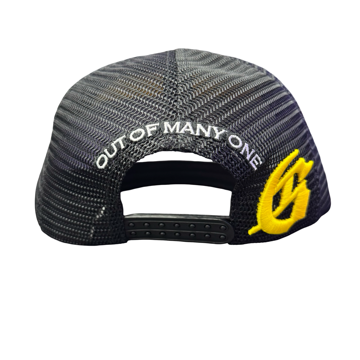 Godspeed E Pluribus Trucker Hat White & Red