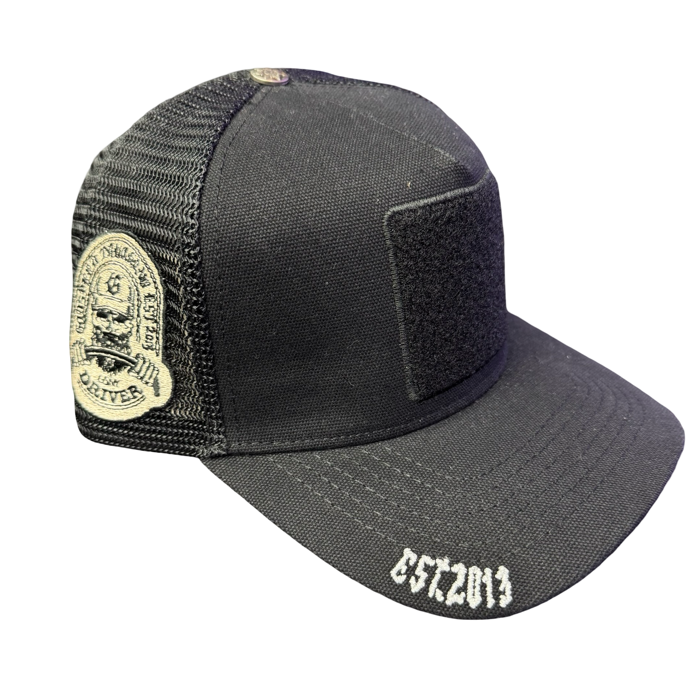 Godspeed Mood II Interchangeable Patches Trucker Hat Black