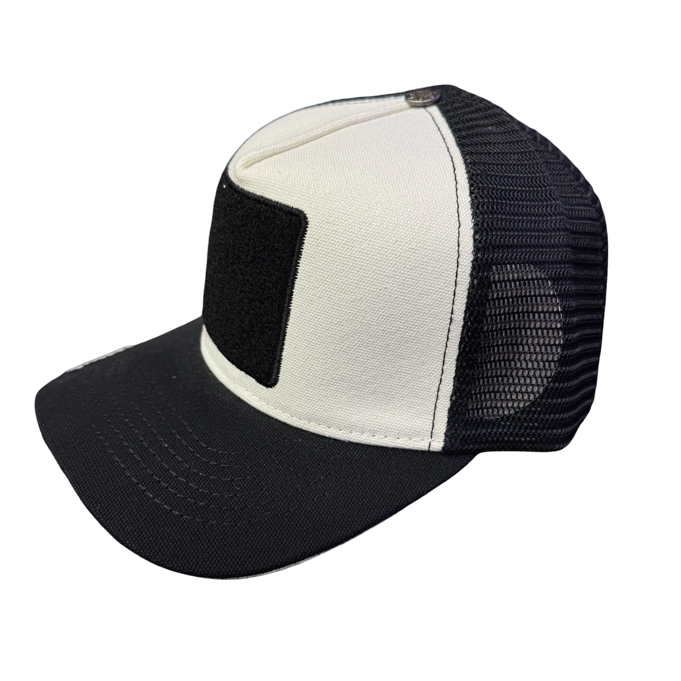 Godspeed Mood II Interchangeable Patches Trucker Hat Black & White