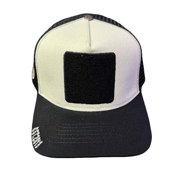 Godspeed Mood II Interchangeable Patches Trucker Hat Black & White