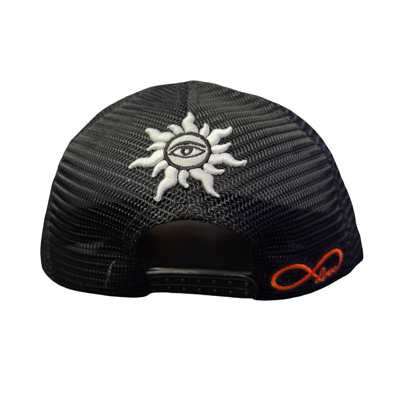 Godspeed Mood II Interchangeable Patches Trucker Hat Black & White