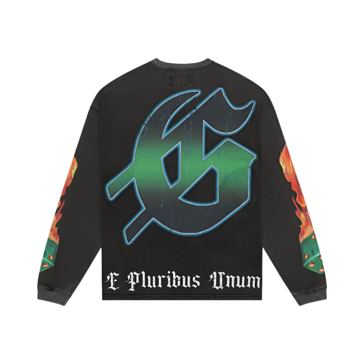 Godspeed Life is a Gamble Gray L/S