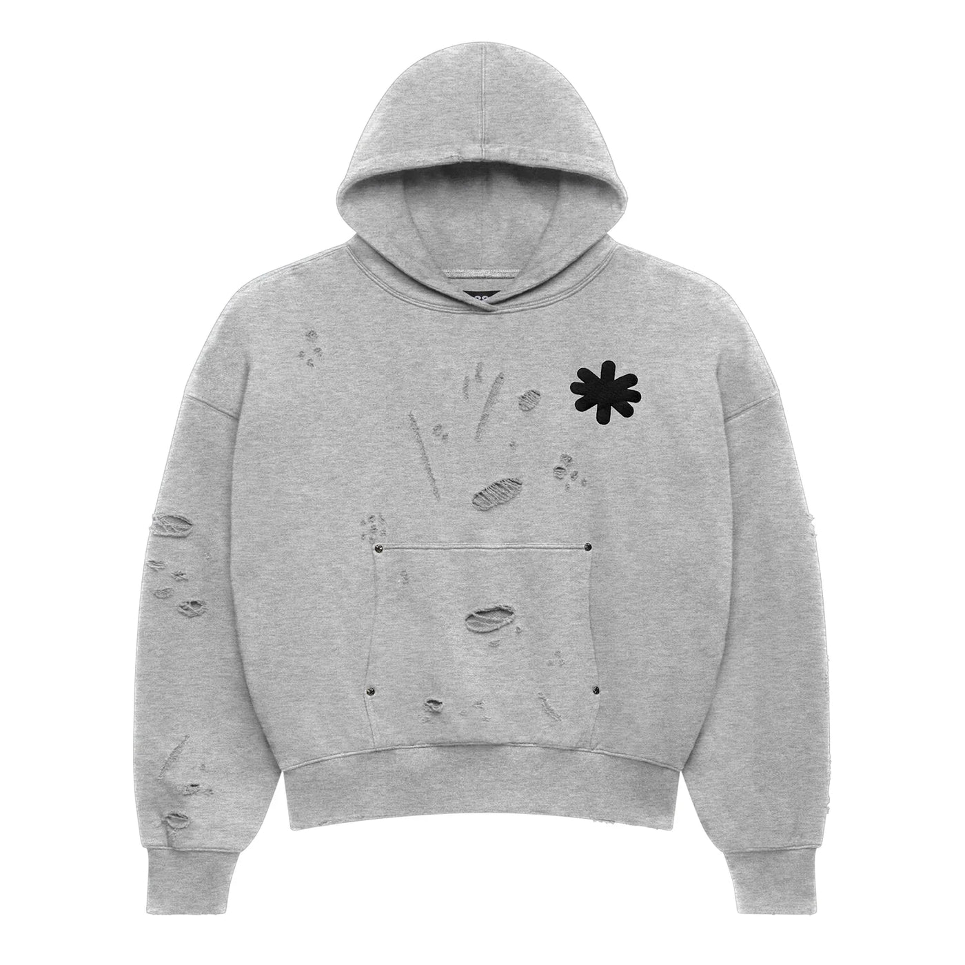 Lost SHDWS Dstry Logo Sweatshirt Heather Grey