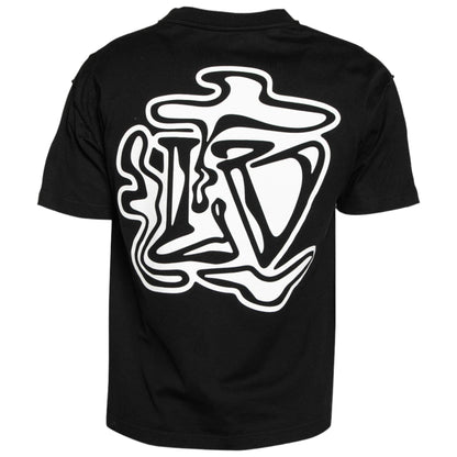 Louis Vuitton Cotton Smoke Printed T-Shirt Black