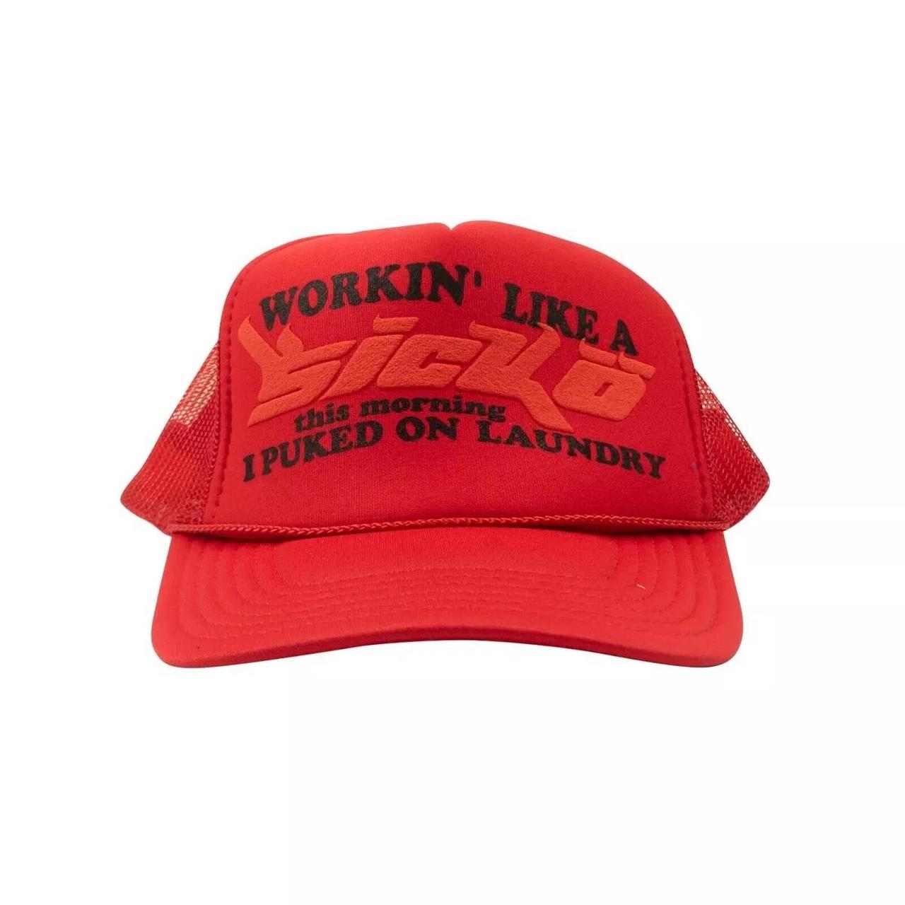 Sicko Laundry Trucker Hat Red