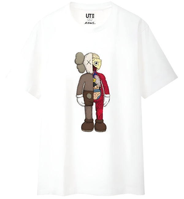 Kaws x Uniqlo Flayed Anatomy T-Shirt