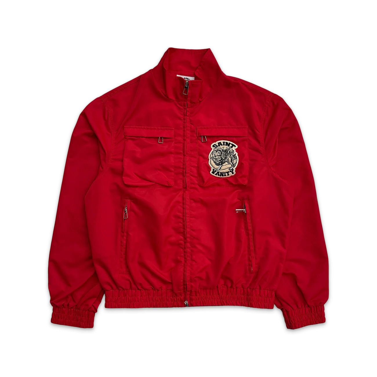 Saint Vanity Cargo Nylon Jacket Red