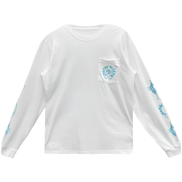 Chrome Hearts Triple Cross L/S White