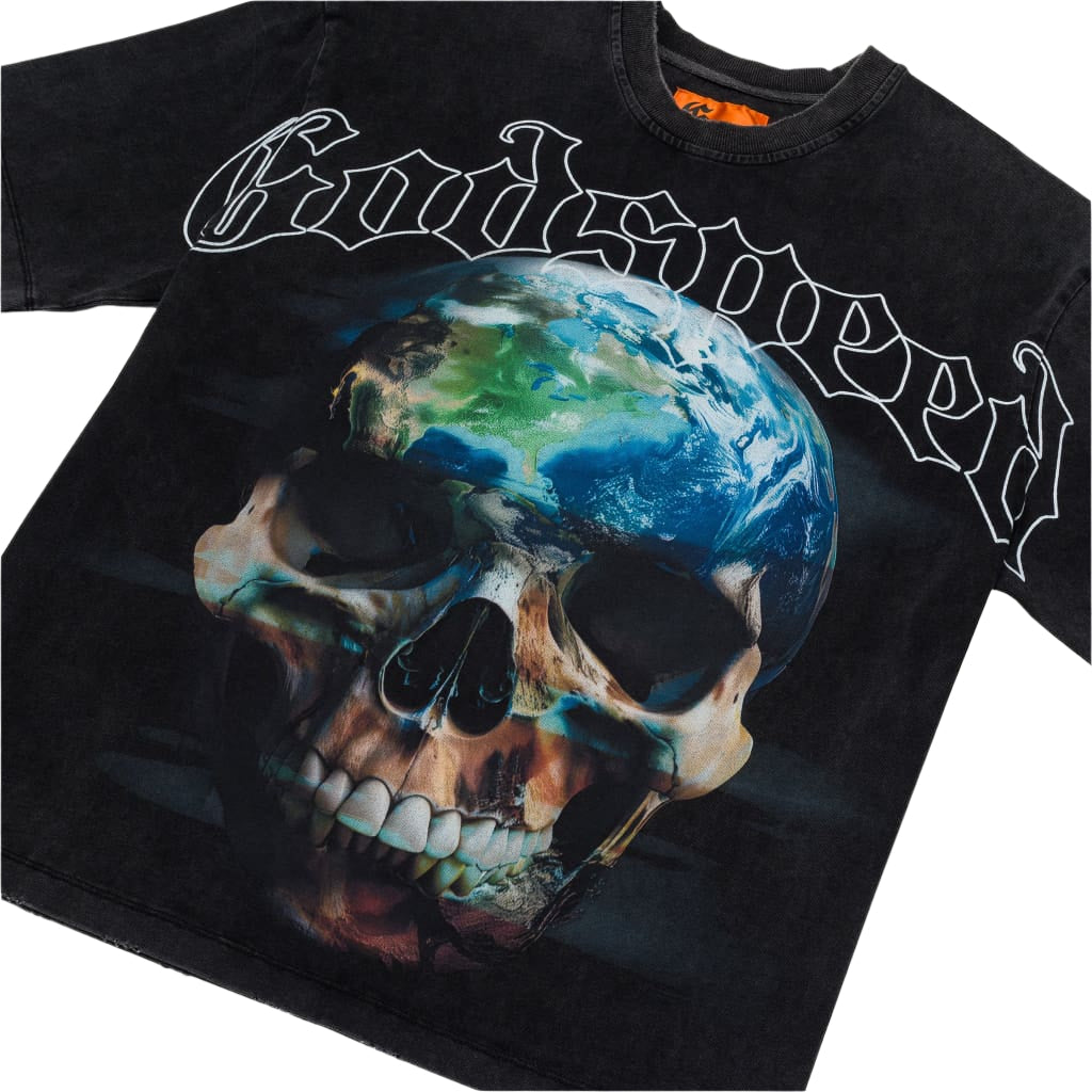 GodSpeed Sklobe T-Shirt (Black Wash)