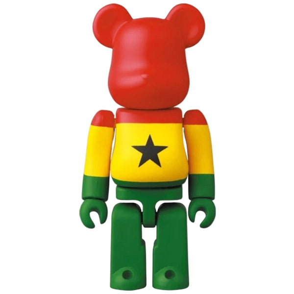 Bearbrick Series 41 Ghana Flag 100% Vinyl Figure