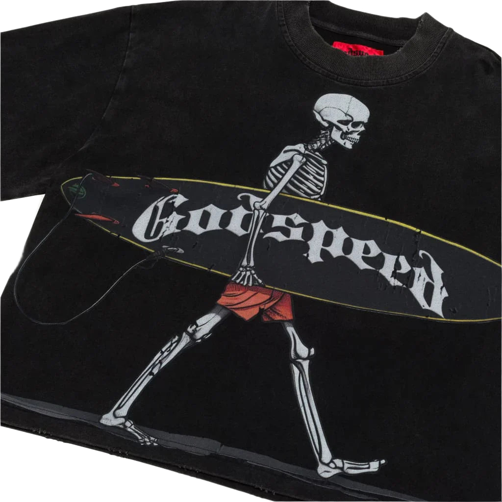 GodSpeed Surf Day T-Shirt Black