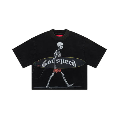 GodSpeed Surf Day T-Shirt Black