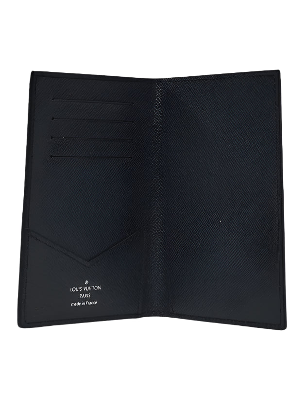 LV Passport Cover Black