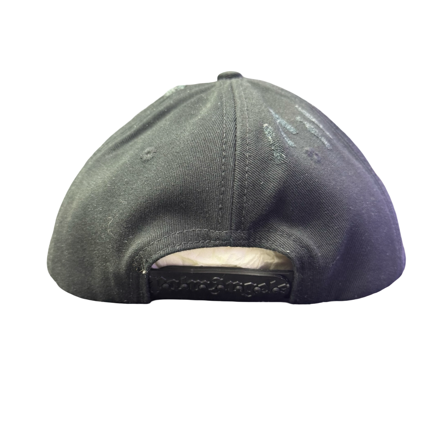 Palm Angels Seasonal Logo Cap Black Green Fluorescent