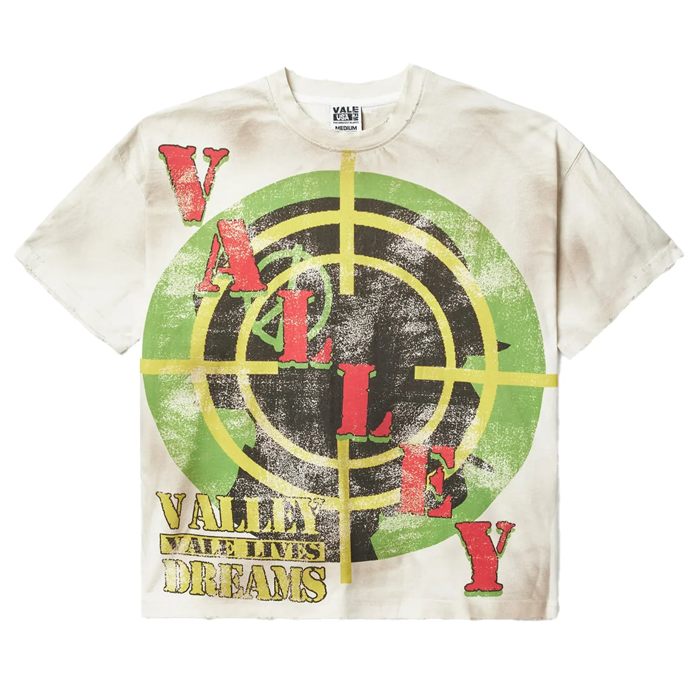 Vale Forever Target Vintage T-Shirt White