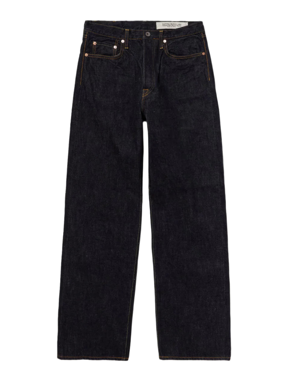 Kapital 14oz 5P Monkey Cisco Straight Leg Denim Jeans