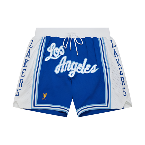 NBA Just Don Hardwood Classics Los Angeles Lakers Shorts